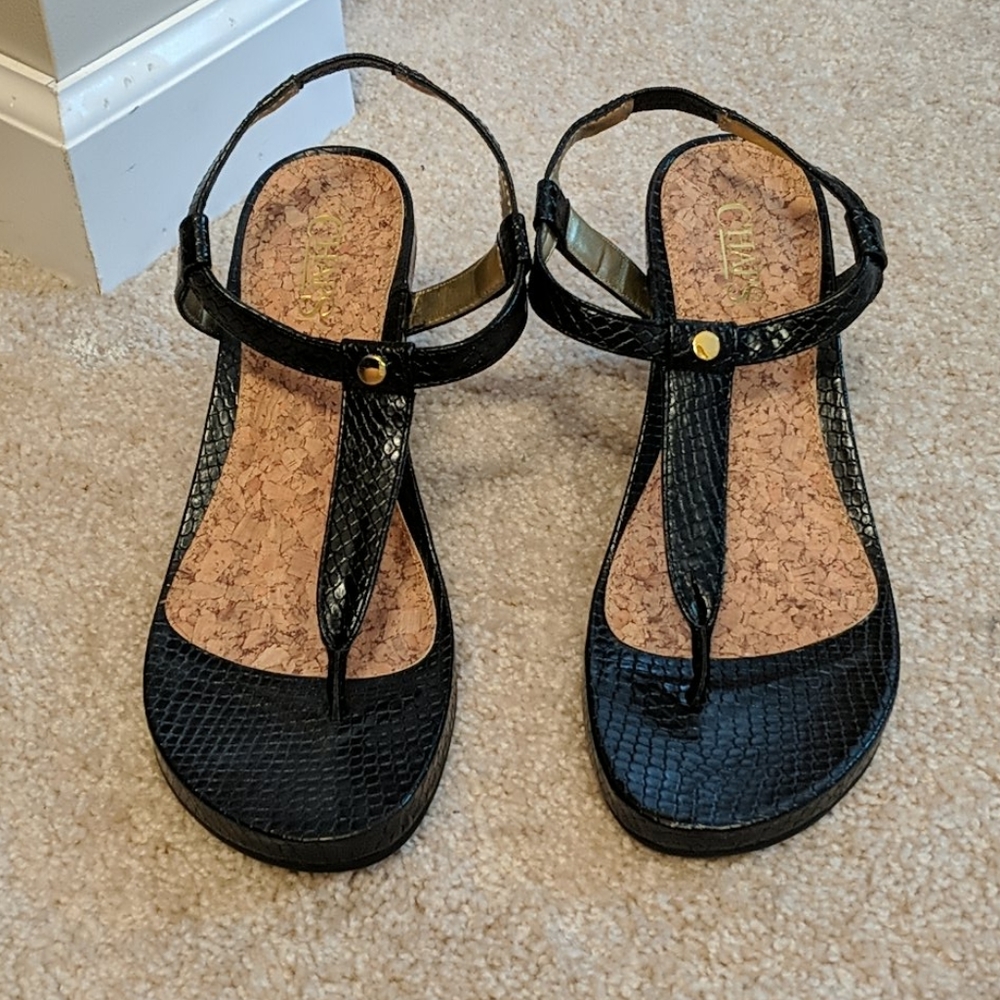 T-strap Wedges